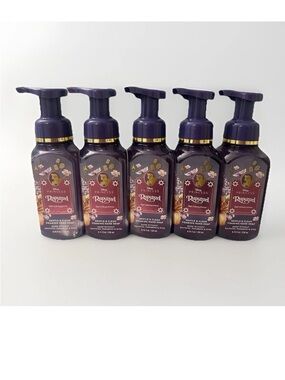 Bath & Body Works Disney Princess Rapunzel Foaming Hand Soap, Set of 5, New